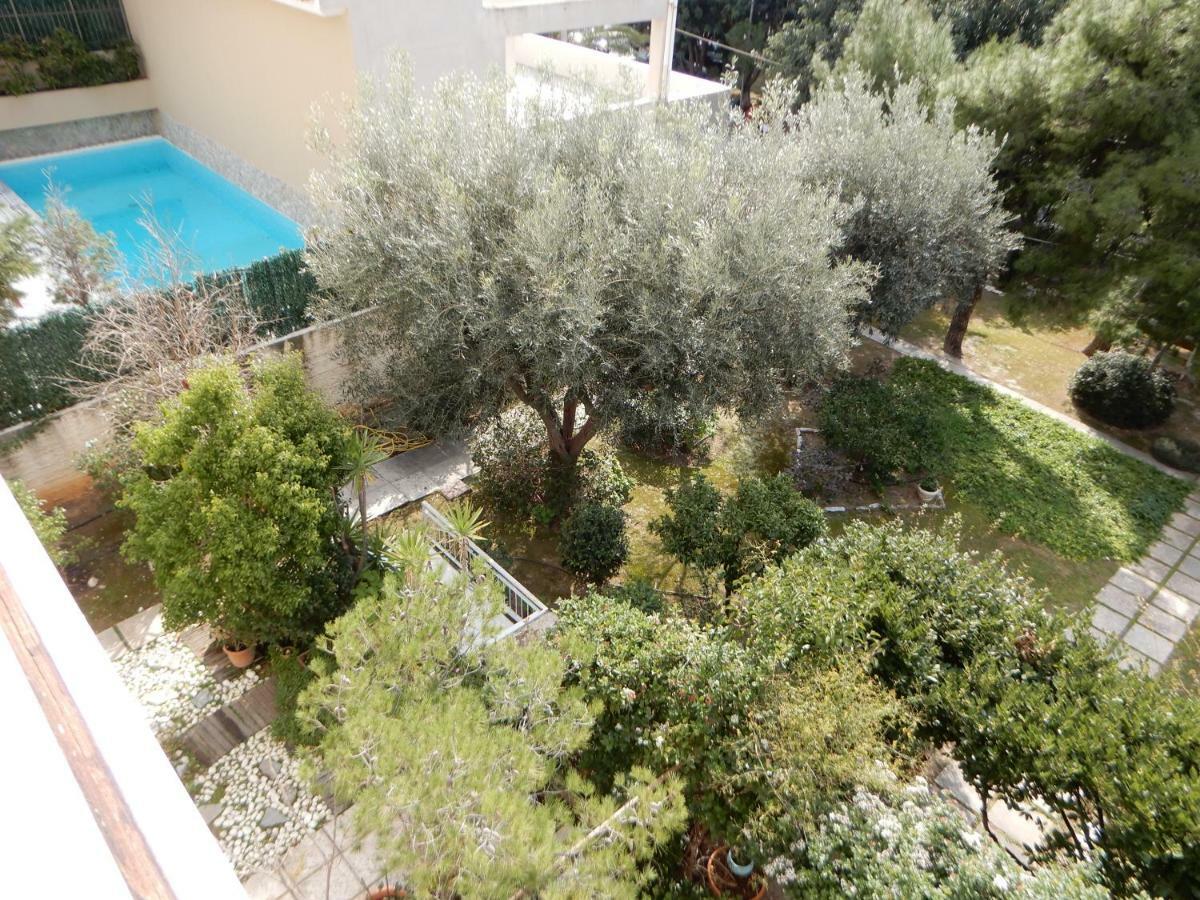 Comfortable Garden Apt Near Vouliagmeni Beach Atény Exteriér fotografie