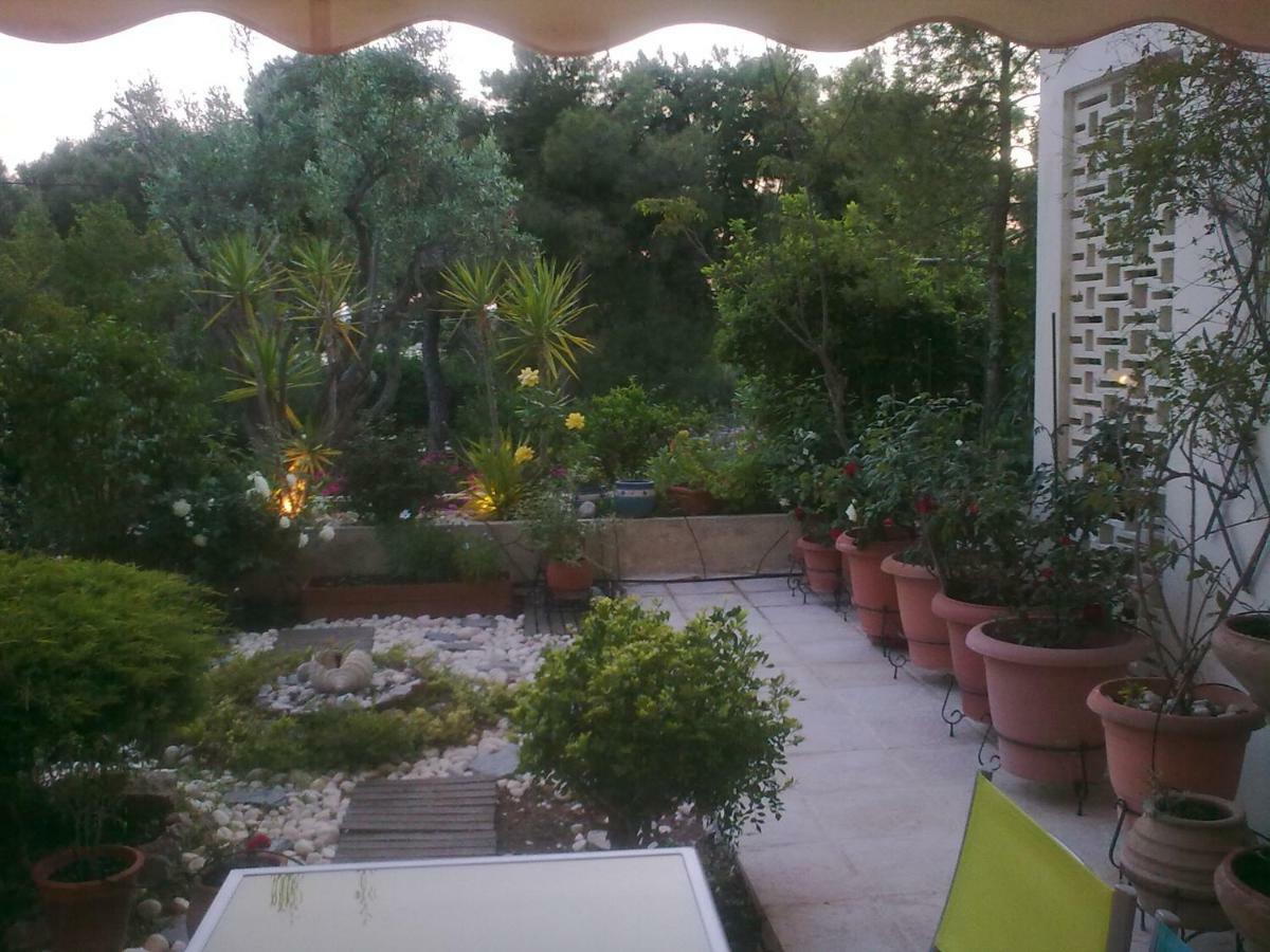 Comfortable Garden Apt Near Vouliagmeni Beach Atény Exteriér fotografie